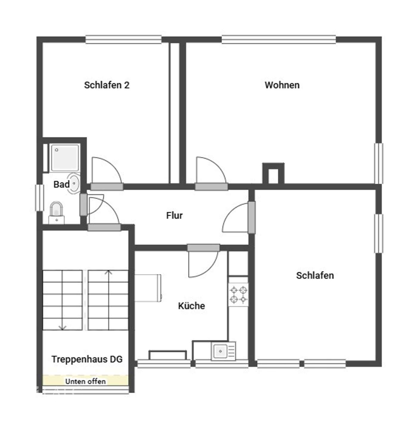 2. Etage